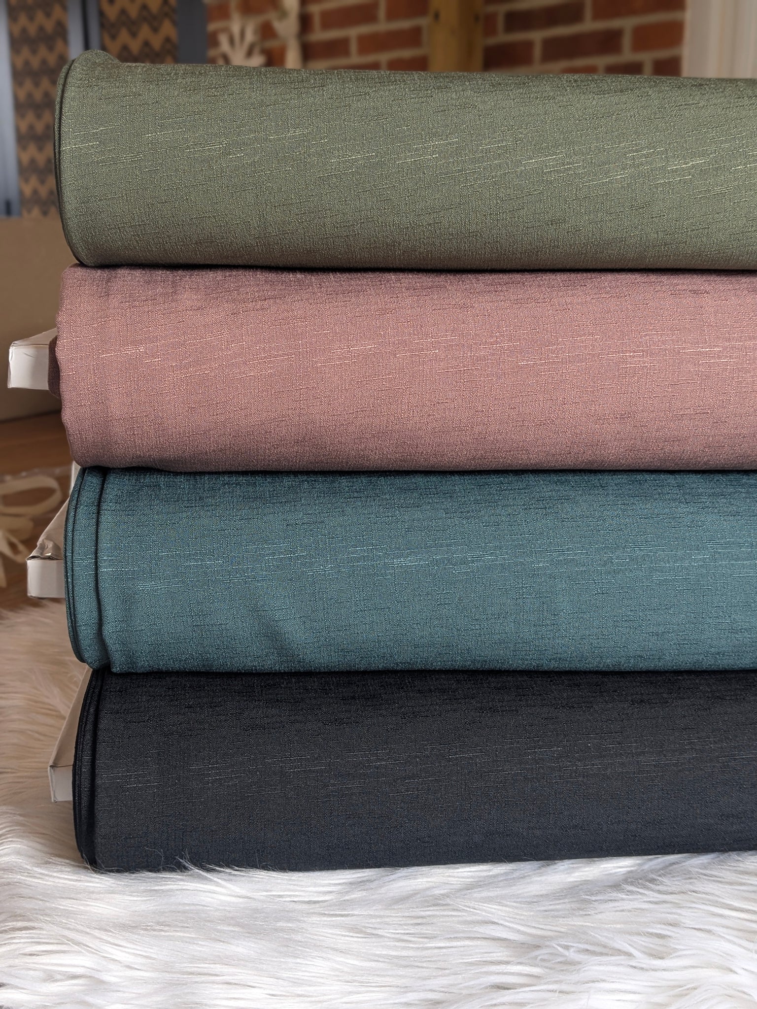 Linen Look Polyester | By the Half Yard – Elegant Threads Co.