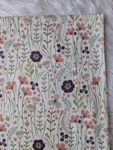 Mauve Wildflowers|  Missioni Knit| By the Half Yard