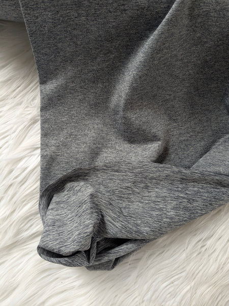 Heathered Solid | Athletic Knit|By the Half Yard