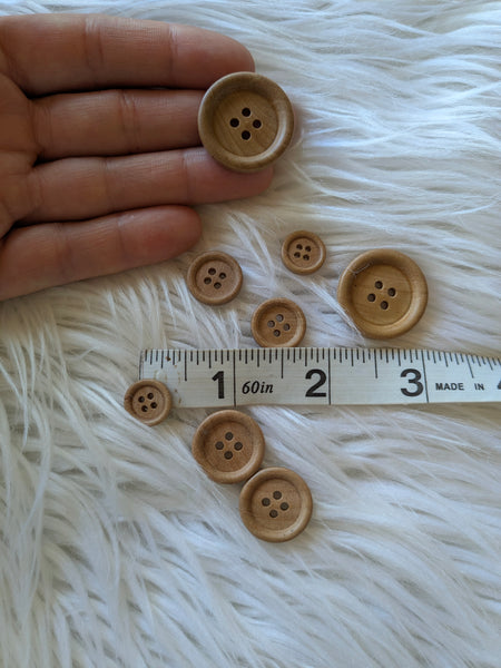 Wood Buttons