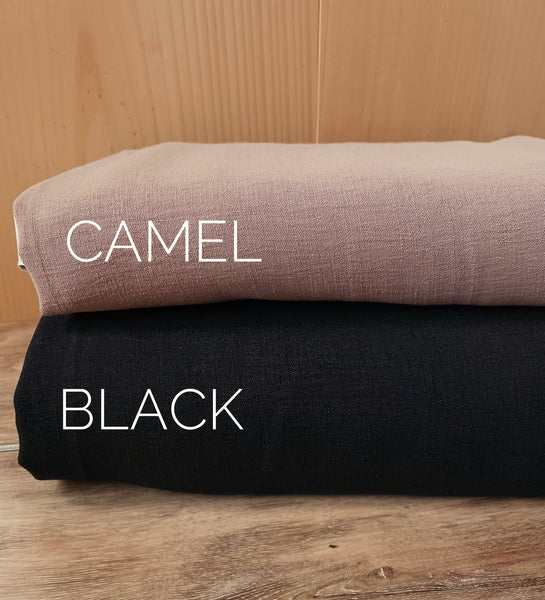 Linen Dream Solid |Polyester Air Flow| By the Half Yard