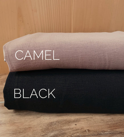 Linen Dream Solid |Polyester Air Flow| By the Half Yard