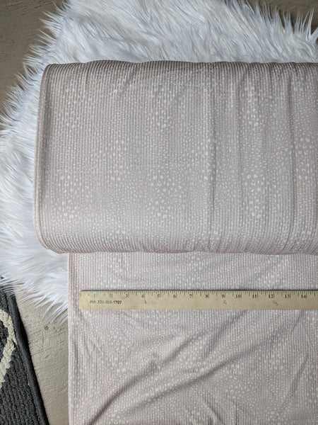 Custom Print |Neutral Animal Print  | Unbrushed Rib Knit|By the Half Yard