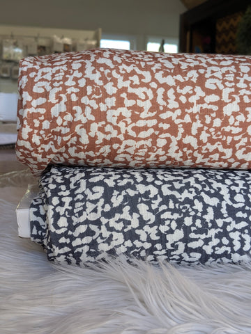 Vintage Abstract Print| Summer Breeze Knit|By the Half Yard