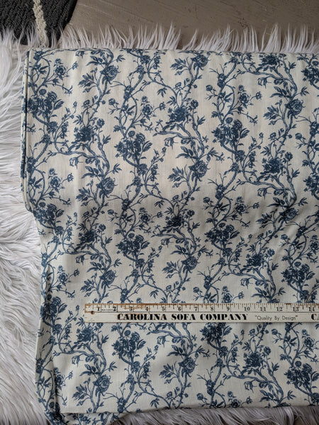 Stencil Print |Linen Blend | By the Half Yard