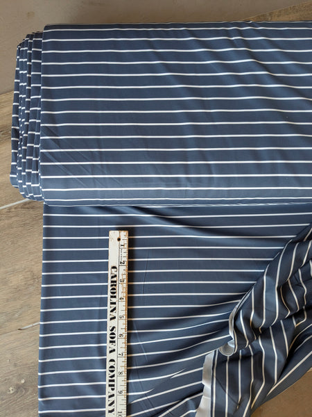 Shiloh Pinstripes • Eureka Jersey Knit|By the Half Yard