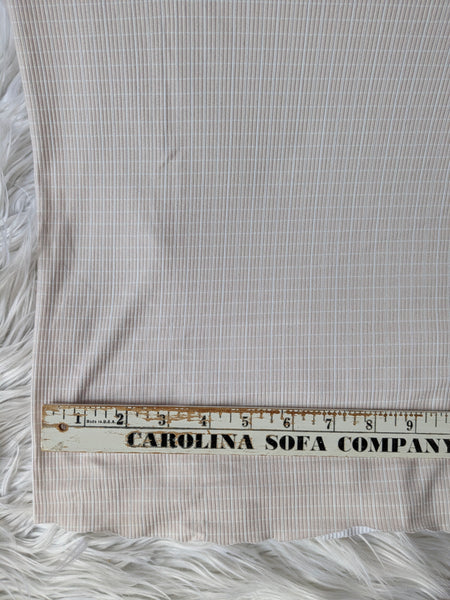 Petite Windowpane| Yummy Rib Knit|By the Half Yard
