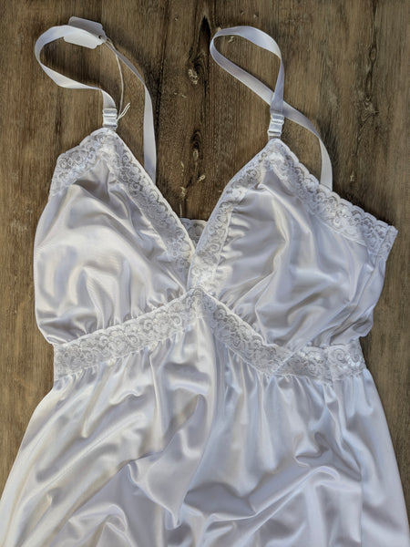 Ladies Maternity/Nursing Nylon Slips with Adjustable Straps