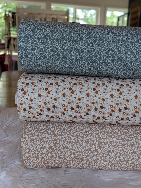 Custom Print |Petite Swiss Dot Poly Prints |By the Half Yard