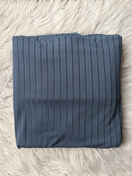 "Azalea" Unbrushed Rib Knit | Solids| By the Half Yard